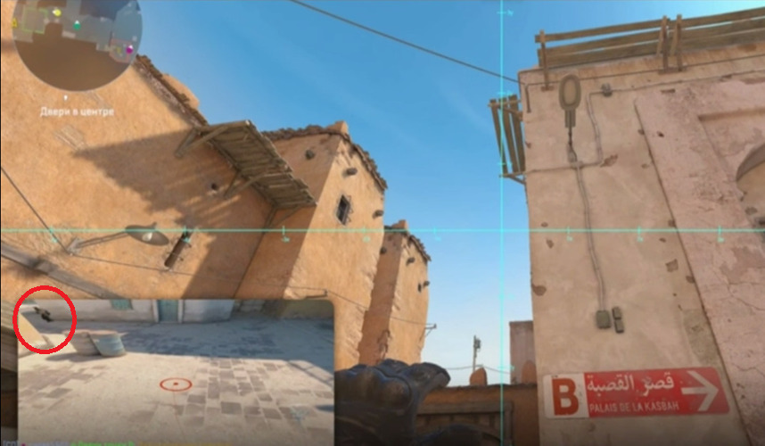 Az &uacute;j CS2 glitch a gyakorlatban - forr&aacute;s: CS3 News