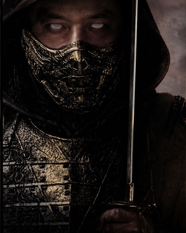 Scorpion (Hiroyuki Sanada alakításában) a Mortal Kombat 2 filmben