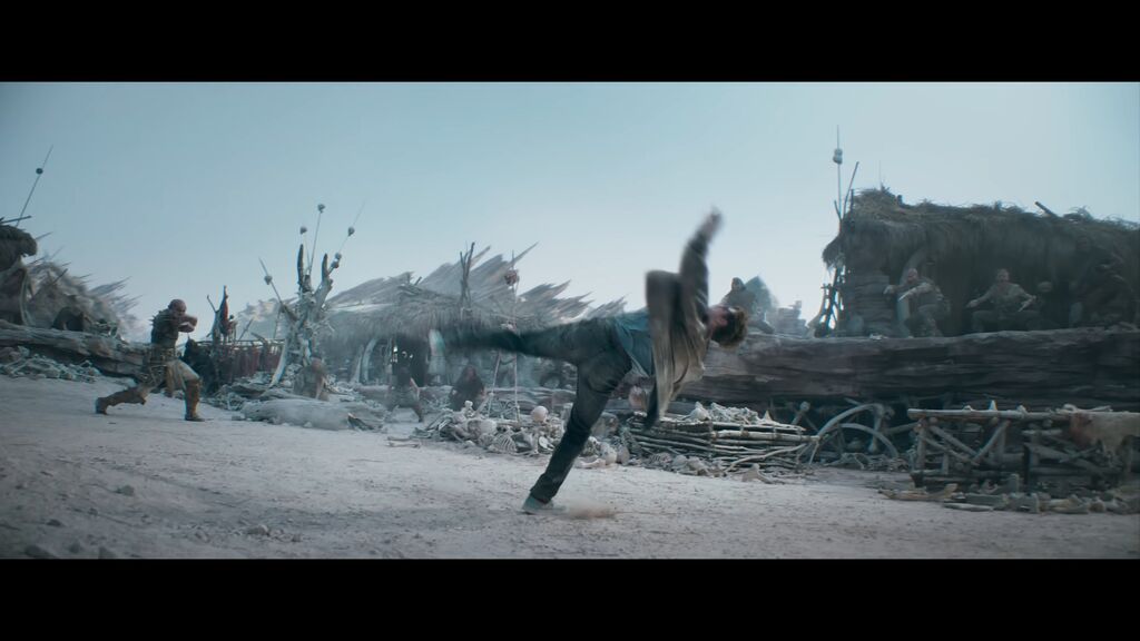A Mortal Kombat 2 egyik arénája: Tarkatan falu
