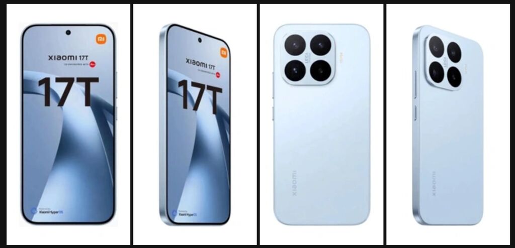 A Xiaomi 17T kékben - forrás: MT Today (a GSMArena-n keresztül)