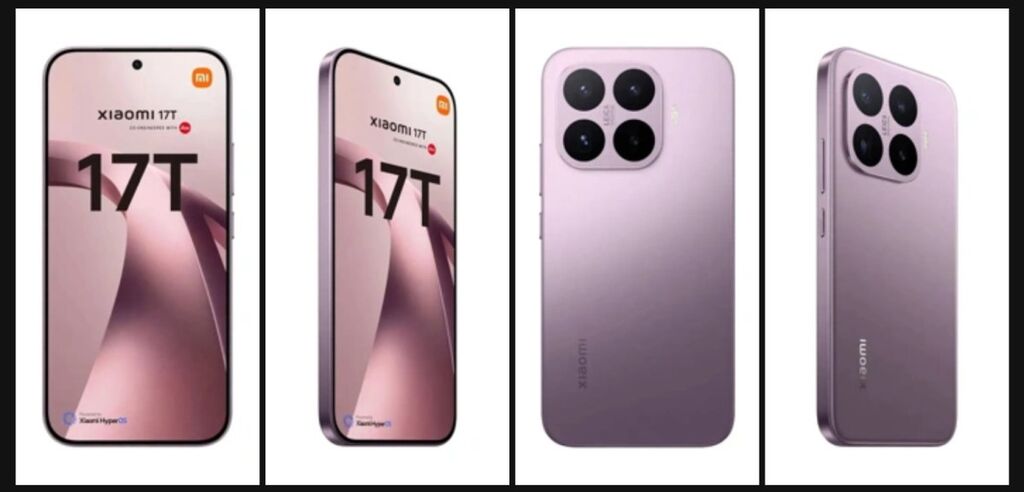 A Xiaomi 17T lilában - forrás: MT Today (a GSMArena-n keresztül)