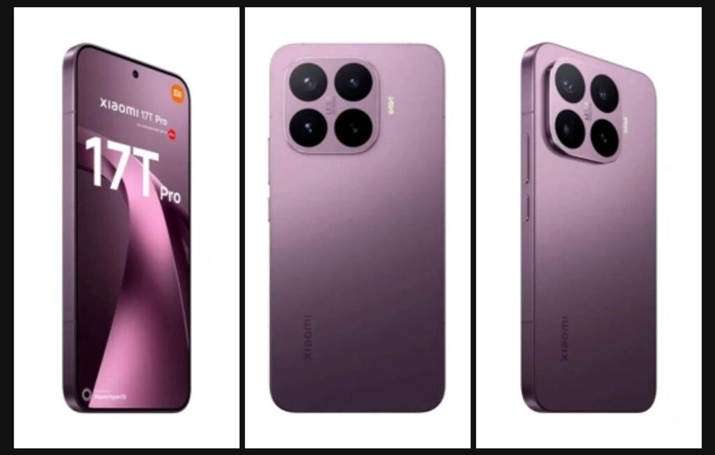 A Xiaomi 17T Pro lilában - forrás: MT Today (a GSMArena-n keresztül)