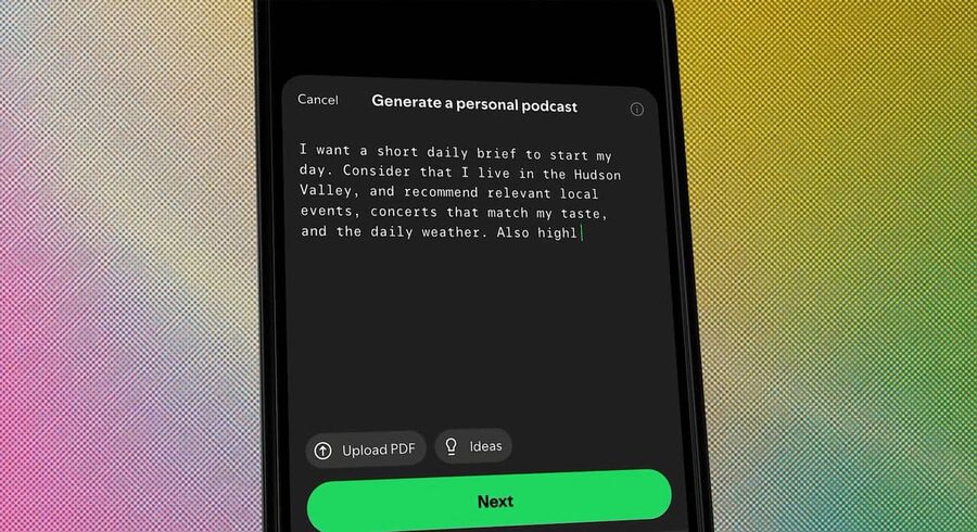 A Spotify Personal Podcast fel&uuml;lete - forr&aacute;s: Spotify