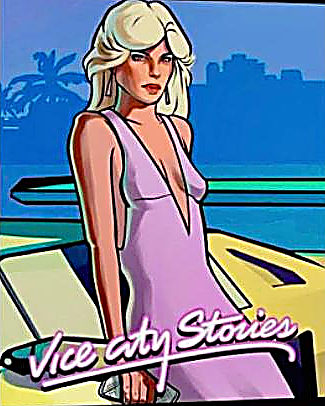 A GTA Vice City Stories borítóján szereplő hölgy