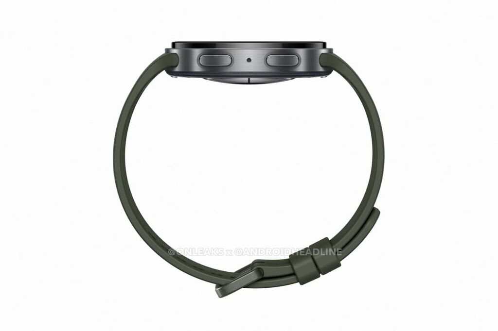 A Samsung Galaxy Watch9 ezüst színben - forrás: Android Headlines