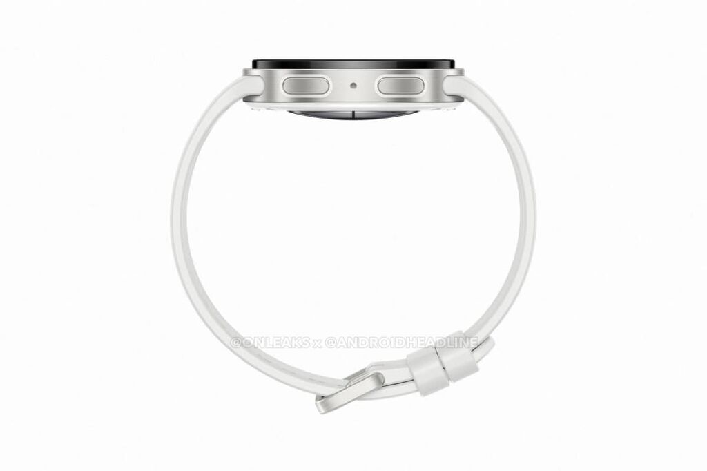 A Samsung Galaxy Watch9 krémszínben - forrás: Android Headlines