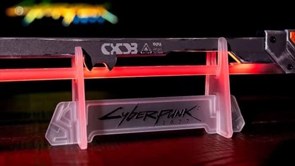 A Cyberpunk 2077 Errata replikája