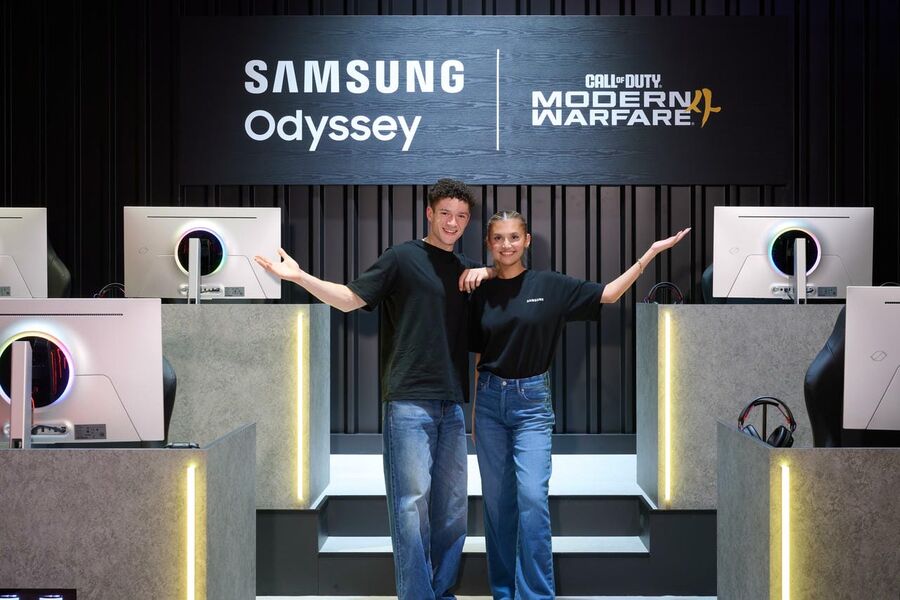 A Samsung ki&aacute;ll&iacute;t&oacute;tere a 2026-os Gamescomon - forr&aacute;s: Samsung