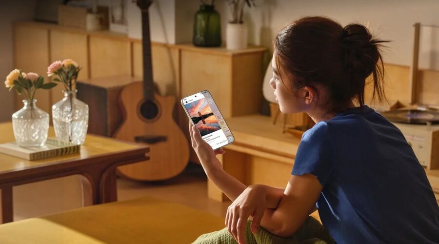 A Huawei Pura X View - forr&aacute;s: Huawei