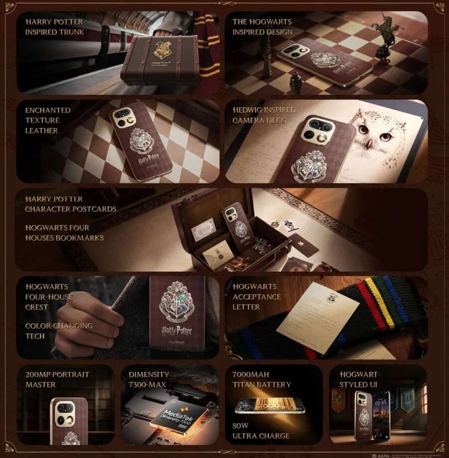 A Realme 16 Pro Harry Potter Edition - forr&aacute;s: Realme