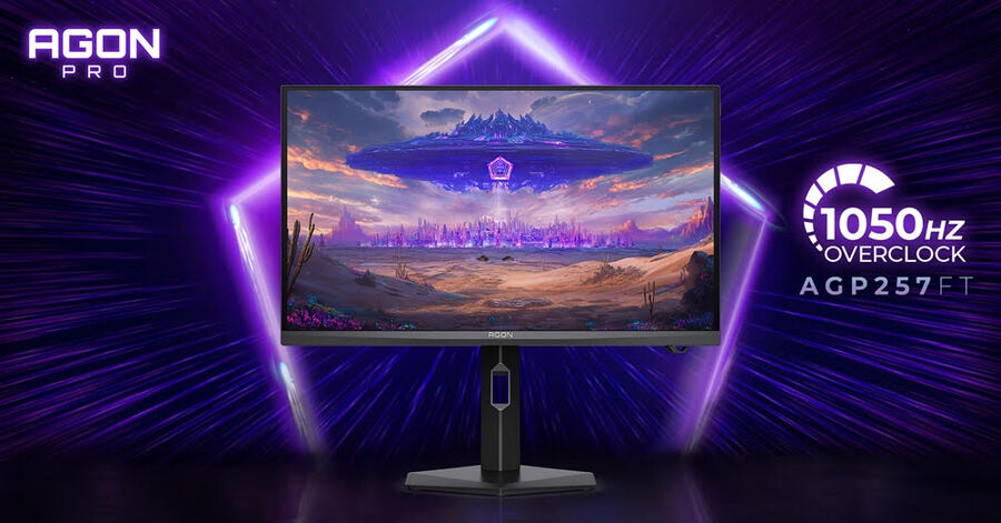 AGON PRO AGP257FT: nat&iacute;v 1000 Hz, 1050 Hz-re t&uacute;lhajthat&oacute;, 0,1 ms MPRT