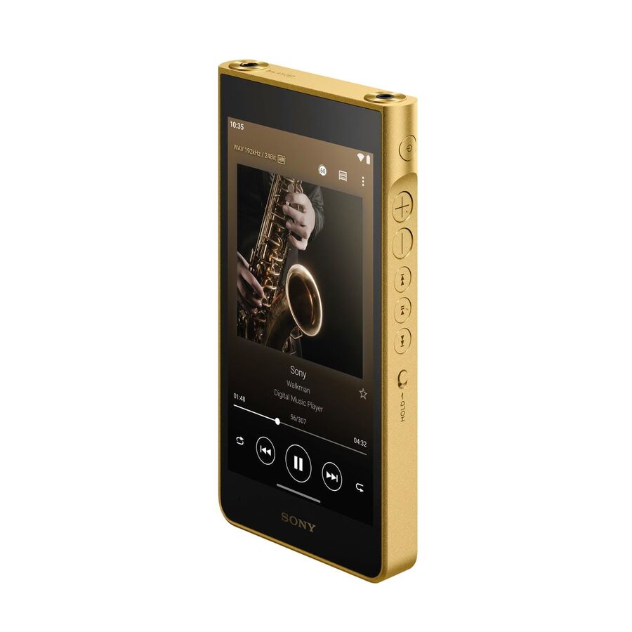 Az aranyozott Sony Walkman - forr&aacute;s: Sony