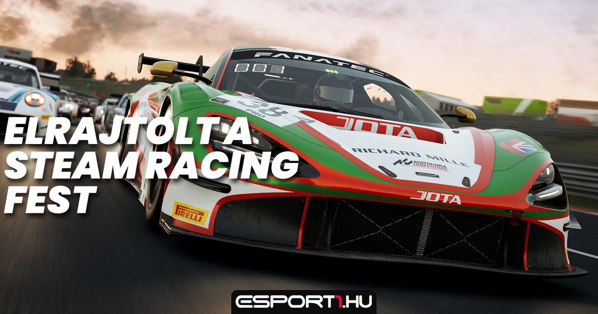 Esport1 - Olcsóbban léphetünk a gázra a 2022-es Steam Racing Festen