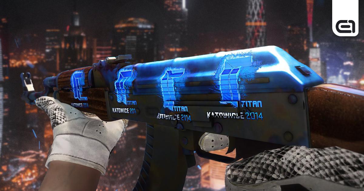 Esport1 - CS:GO: Rekordáron bukkant fel a piacon egy AK blue gem